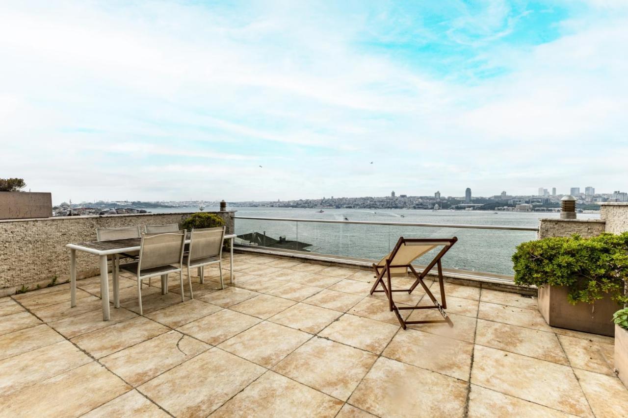 Apartament Duplex Flat W Panoramic Bosphorus View And Terrace Stambuł Zewnętrze zdjęcie