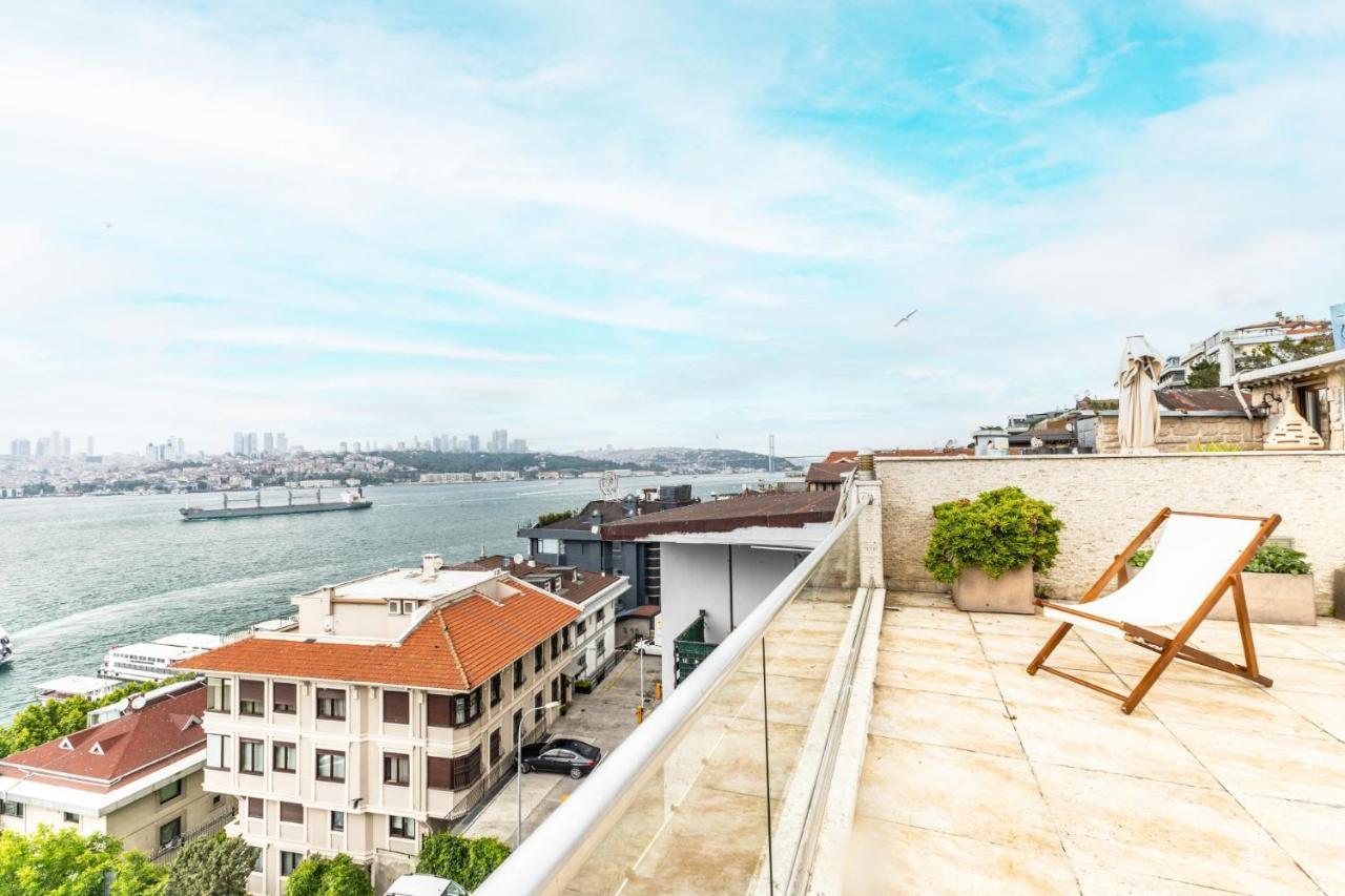 Apartament Duplex Flat W Panoramic Bosphorus View And Terrace Stambuł Zewnętrze zdjęcie