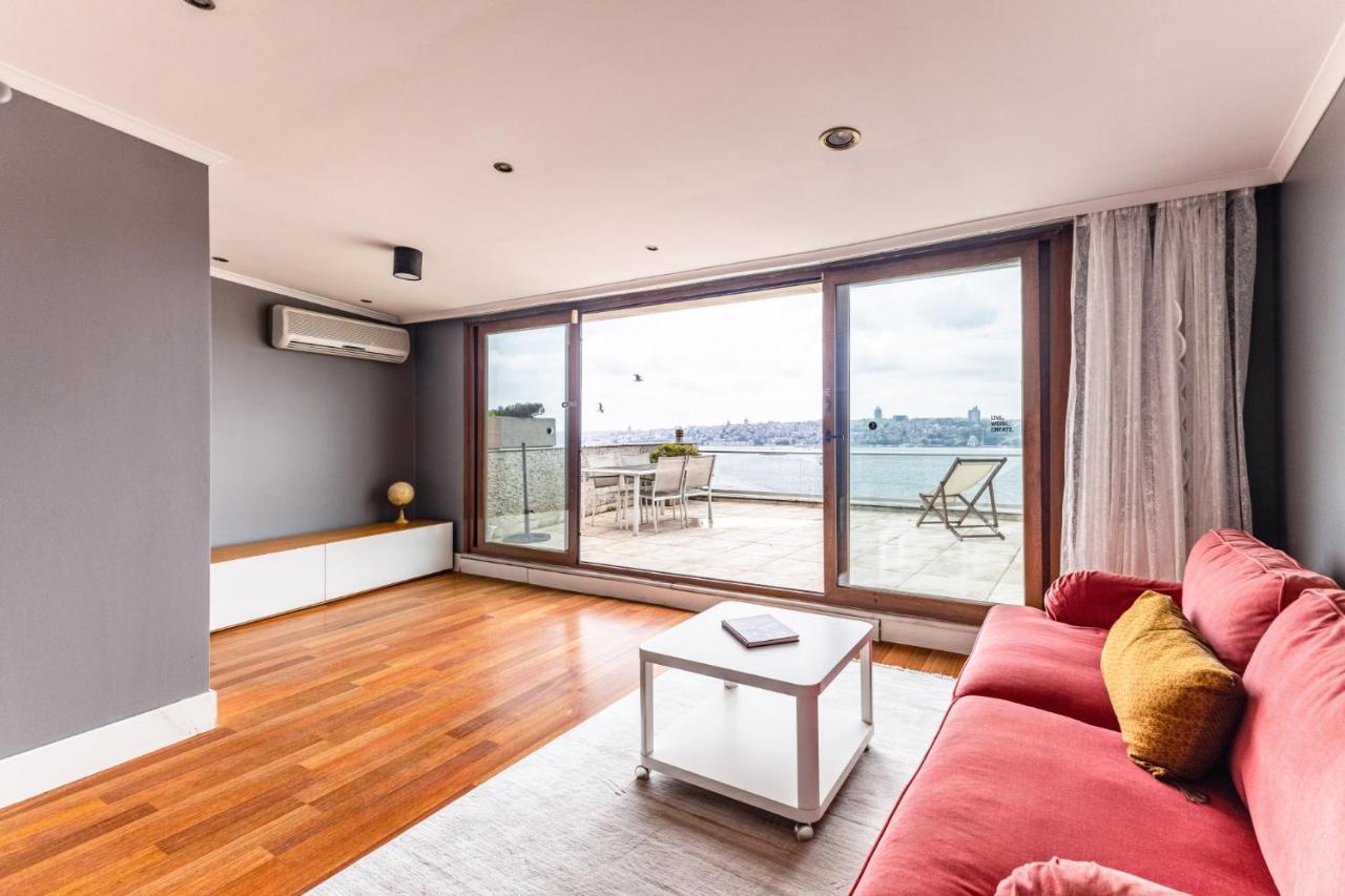 Apartament Duplex Flat W Panoramic Bosphorus View And Terrace Stambuł Zewnętrze zdjęcie